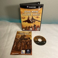 Star Wars: The Clone Wars (Nintendo GameCube, 2002) - Complete - CIB - Tested