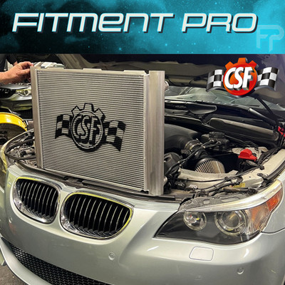 CSF Performance Aluminum Radiator For 2006-10 BMW E60 M5 E63/E64 M6 S85 V10 7218