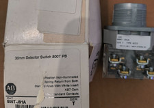 Allen-Bradley 800T-J91A 3-Position Selector Switch,Spring Return. LotZZ