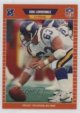 1989 Pro Set Kirk Lowdermilk #234 0a2