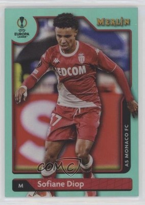 2021 Merlin Collection Chrome UEFA Club Competitions /199 Sofiane Diop #45 0p9n
