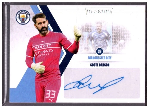 Scott Carson Auto /75 2024 DAKA Manchester City Ineffable