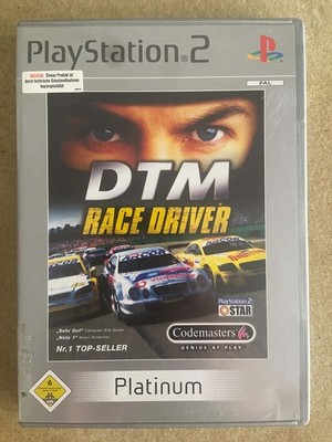 DTM Race Driver PS2 PAL CIB Codemasters Platinum Sony PlayStation 2