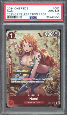PSA 10] Nami ST01-007 - 2023 CS Celebration Pack Promo