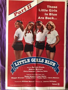 225px x 300px - Details about LITTLE GIRLS BLUE PART 2 ADULT MOVIE POSTER, BARBARA KLOUDS,  SHARRON MCINTYRE