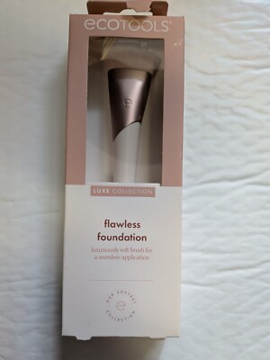 Ecotools Luxe Flawless Foundation Makeup Brush *SHELFWEAR*  -