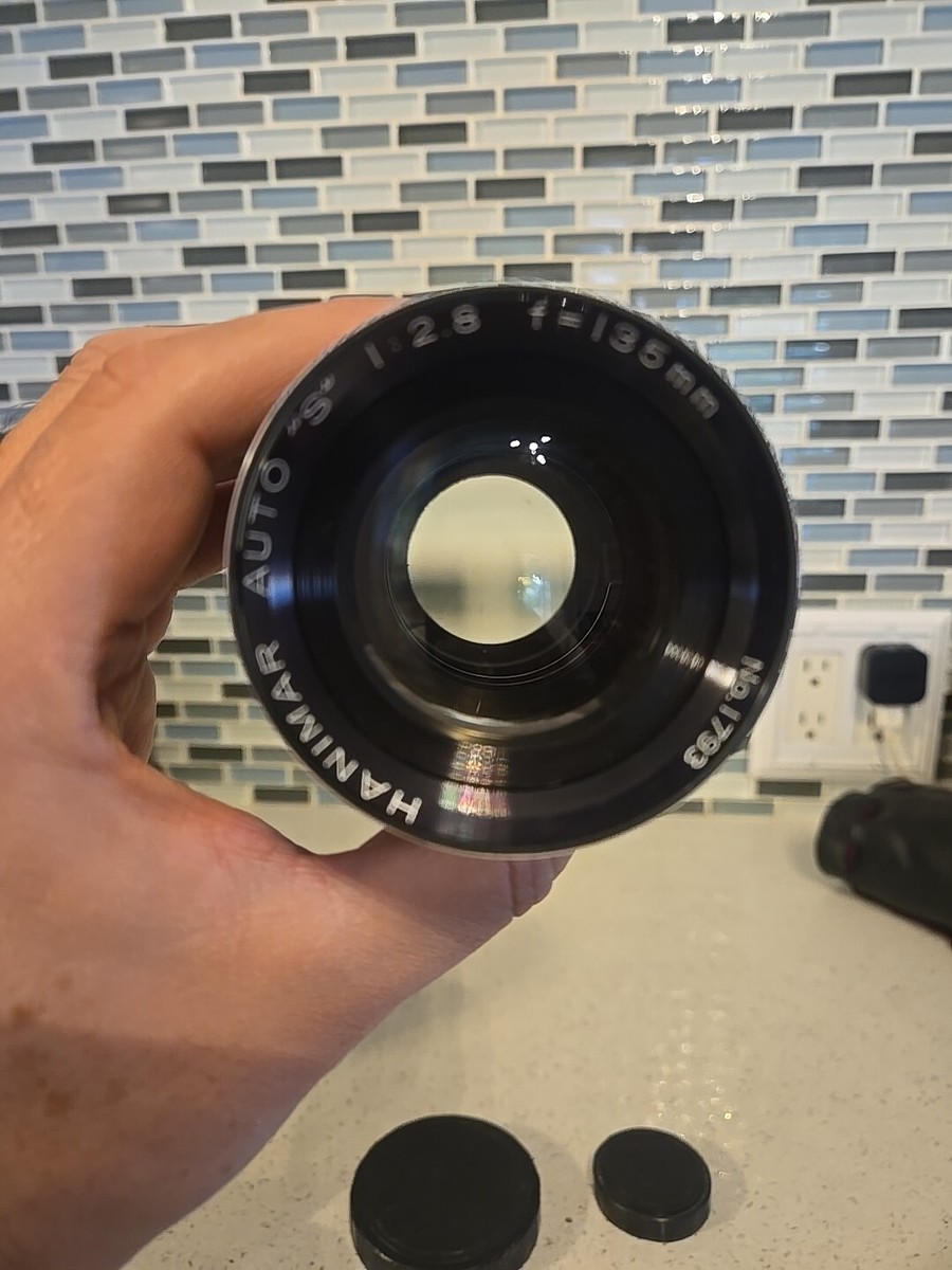 Hanimar Auto 135mm f/2.8 f2.8 Manual Focus Lens for M42 Screw