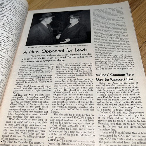 Mai 1950 BUSINESS WEEK Magazin AMERICAN OPTICAL CO. Walter A. Stewart - Bild 7 von 15