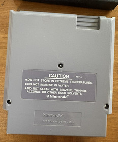 Videojuego y funda Double Dribble Nintendo NES 1987