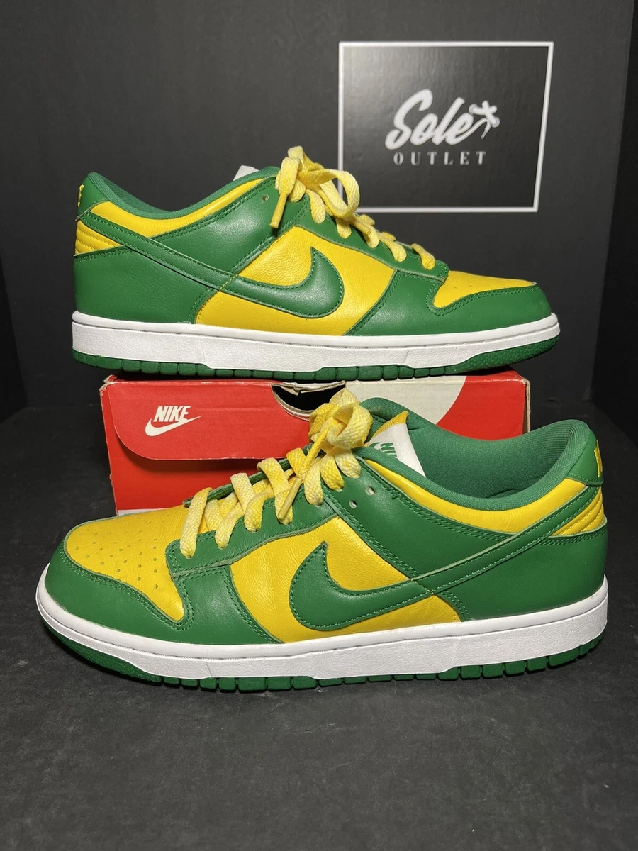 Nike Dunk Low Brazil (2020) Men's Size 9 CU1727-700 OG ALL CLEAN