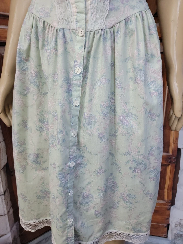 Vestido Gunne Sax de Jessica McClintock de Colección Campesino, Pradera Cottagecore 11/12 #C Foto 3 de 4