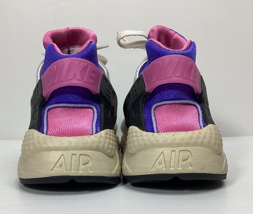 Nike Mens Air Huarache Premium FB9697-001 White Running Shoes Sneakers Size 8.5 - Picture 6 of 8