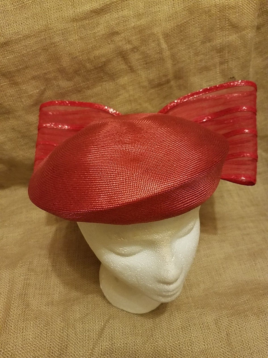 Vintage Mr. John Classic pillbox hat with bow Vintage Mr. John Women main image 4