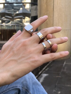 Jewelry Streetwear Rings Reddit Streetwear Rings Set Of Men's