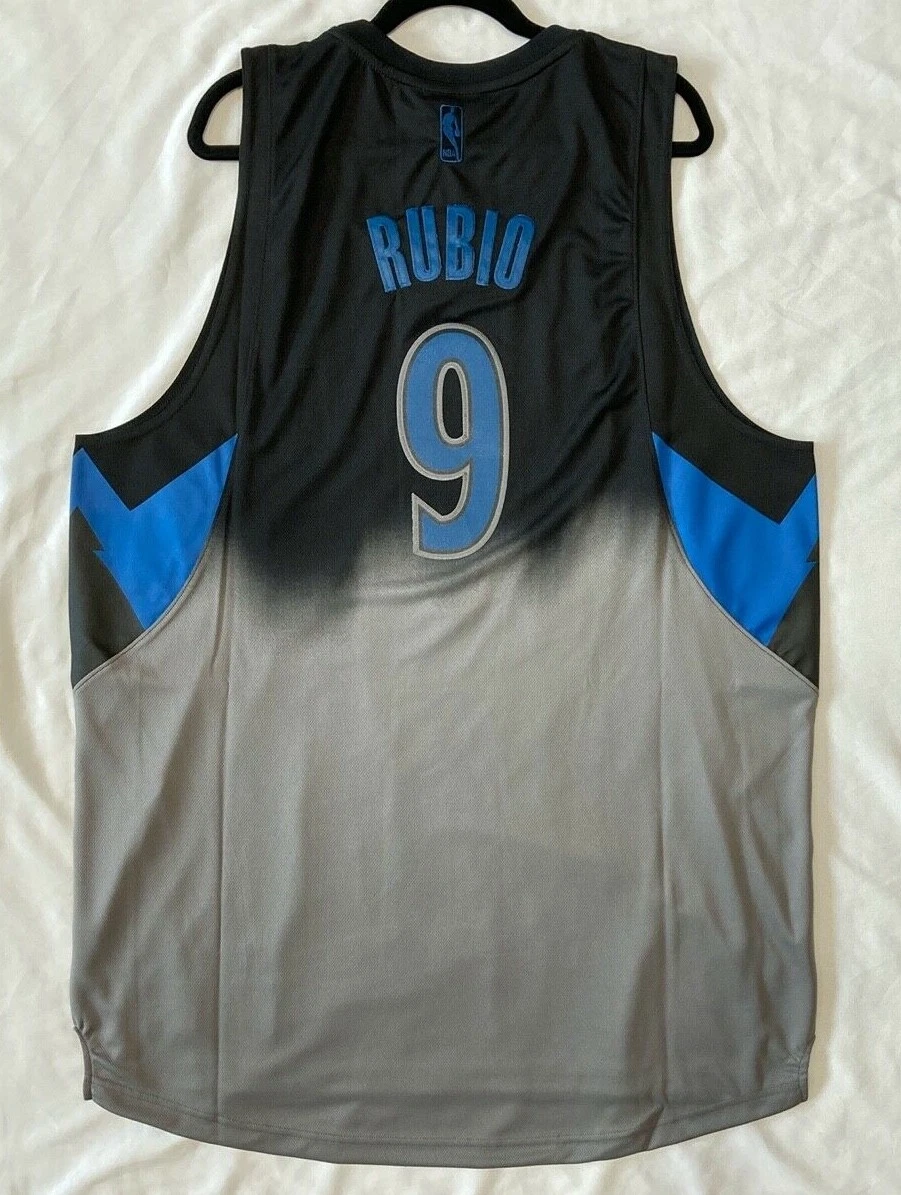 Nike Ricky Rubio Association Swingman Jersey in White Size 2XL | Cavaliers