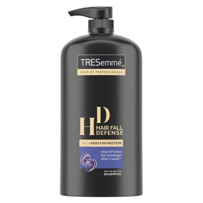 TRESemme Hair Fall Defence Shampoo 1 L, With Keratin for Hair Fall Control and L