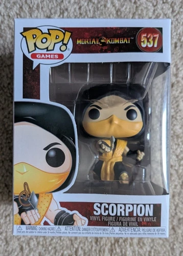 Funko - Mortal Kombat - Scorpion Pop #537