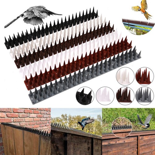 Cat Bird Repellent Spikes Outdoor Fence Security Plastic Deterrent Climb Spi- BM - Picture 7 of 13