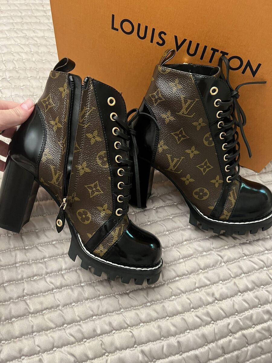 Louis Vuitton  Louis vuitton boots, Boots, Fashion boots