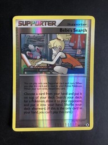 Bebe's Search - 89/111 - Uncommon Rising Rivals Reverse Holo Pokemon Card LP
