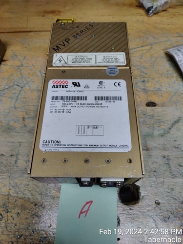 ASTEC MP4-2Y-1Q-00 Netzteil gebrauchtes Teil # 73-540-0418 a artesyn - Bild 2 von 5