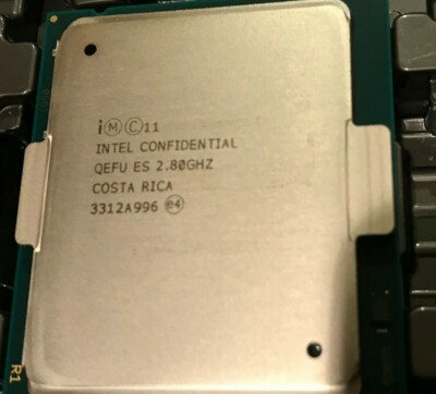 Intel Confidential QEFU (Xeon E7-4890) V2  2.80GHZ 15-Core/30-Threads ES CPU