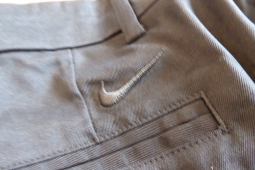 $85 NEW Mens 36 Nike Dri-Fit Vapor Flex Golf Pants Slim Black Sport Training Gym - Picture 9 of 16