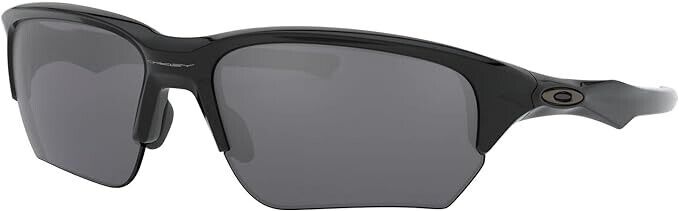 NEW Oakley FLAK BETA Matte Black POLARIZED Galaxy Jade Iridium Sunglass 9363