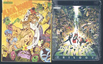The Plaga Zombie Trilogy (Blu-ray) with Limited Slipcover - Severin - New!