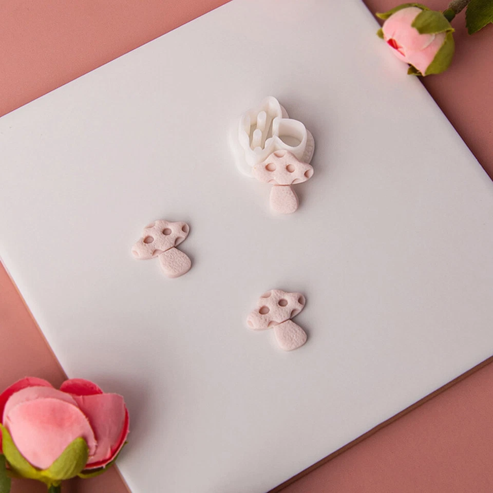 1PC Polymer Clay Cutter Mould Plastic Mold DIY Earrings Pendant Pottery Cutting - Image 4 of 4