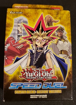YuGiOh SPEED DUEL STARTER DECKS: DESTINY MASTERS | ( New Factory Sealed ) |  eBay