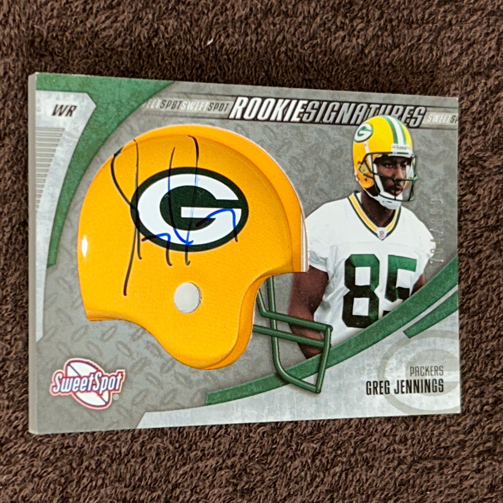 Greg Jennings Upper Deck Sweet Spot #235 Autograph