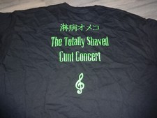 Gonorrhea Pussy Rar Unworn Shirt Goregrind To...