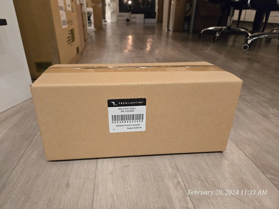 Tech Lighting 700WSFINNZ-LED930 Finn 13"H LED Tall Wall Light in Antique Bronze - Image 2 of 2