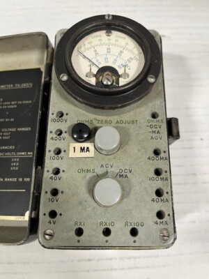 Vintage US Army TS-297/U Multimeter | eBay