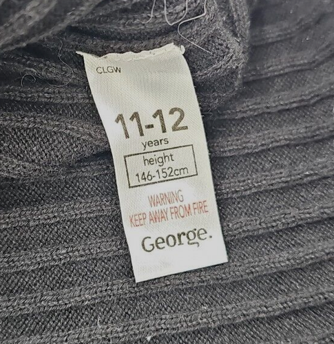 Suéter George niña cuello alto Sweater Slim Stretch talla 146/152 (11-12 años) - Imagen 3 de 4