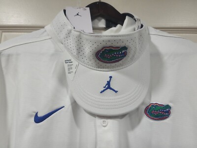Nike Florida Gators Polo Shirt White CD5927-100 Mens SZ XL Nike Florida Gators Polo Shirt White CD5927-100 Mens SZ XL