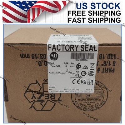 AB 1794-AENTR SER A Flex EtherNet/IP Adapter 1794AENTRNew Factory Sealed