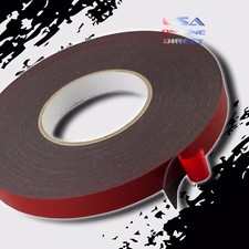 2pc Double Sided acrylic Foam High Strength Adhesive Tape 60 Ft 3/8" Width roll