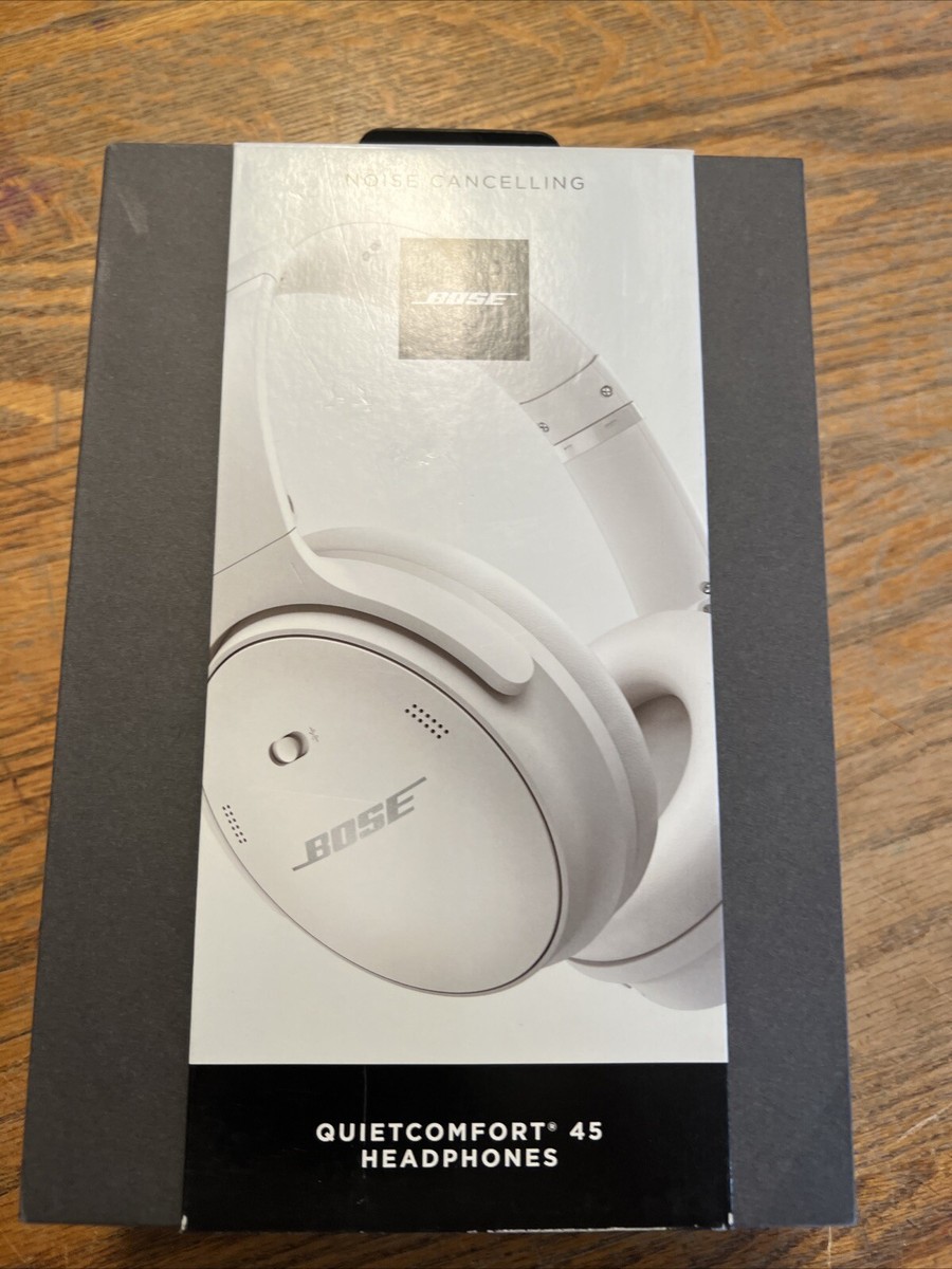 Bose QuietComfort 45 Wireless Over-Ear Headset - White Smoke Bose QuietComfort 45 Wireless Over-Ear Headset - White Smoke