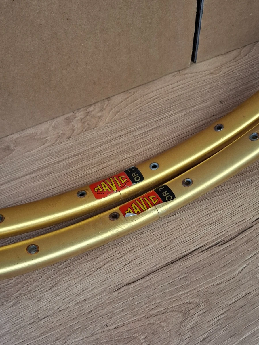 Paire De Jantes Mavic 700c Tubulaire 36 Trous - Pour Vélo Ancien Eroica - Occasion