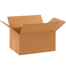 Shipping Boxes Small 10"L X 7"W X 5"H, 100-Pack  Corrugated Cardboard Box for P