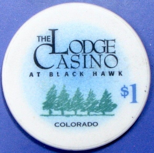 $1 Casino Chip. The Lodge, Black Hawk, CO. Z49.