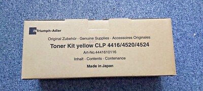 Triumph Adler Toner Kit yellow für CLP 4416 / 4520 / 4524 Art.Nr. 4441610116