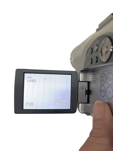 Hitachi DZ-MV580A DVD Camcorder W battery & Disc Tested With Power Cord - Picture 8 of 12