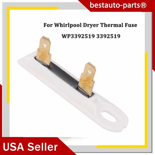 WP3392519 Factory For Whirlpool Dryer Thermal Fuse 3392519 Brand New