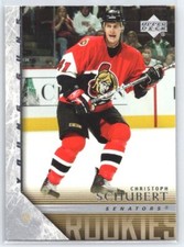 2005 Upper Deck Christoph Schubert #460 YG, RC Rookie Ottawa Senators
