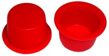 Tapered Red Cap Plug  T11X 0.812" #26 (Package 50ea) CP-766