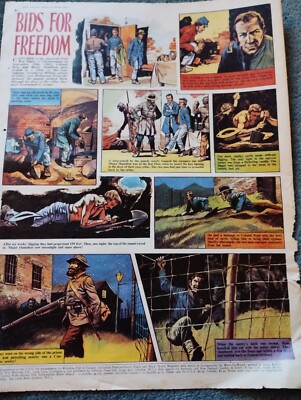 M2d Ephemera 1965 Faltartikel 1863 Colonel Rose Major Hamilton Escape 