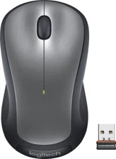 Logitech M310 Wireless Mouse (Dark Grey)
